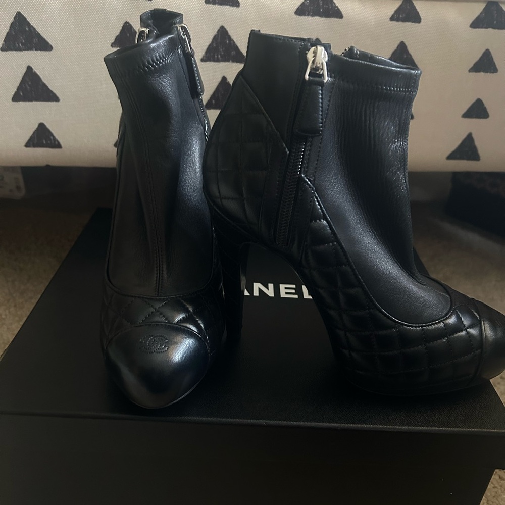 NEW with Box Authentic CHANEL Boots